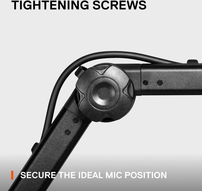 SteelSeries Alias armur fyrir hljóðnema - Svartur