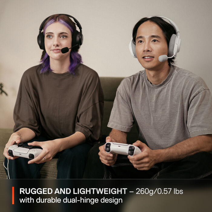 SteelSeries Arctis Nova 3 þráðlaus leikjaheyrnartól - Hvít