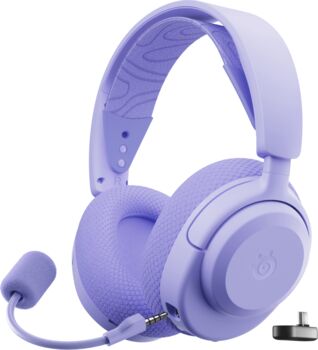 SteelSeries Arctis Nova 3 þráðlaus leikjaheyrnartól - Fjólublá