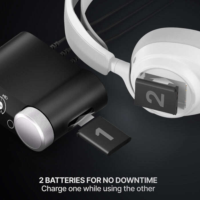 SteelSeries Arctis Nova Pro Omni þráðlaus leikjaheyrnartól - Hvít