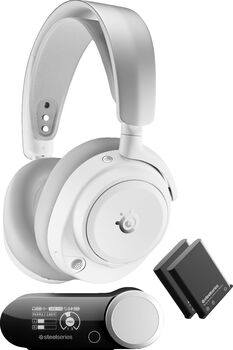 SteelSeries Arctis Nova Pro Omni þráðlaus leikjaheyrnartól - Hvít