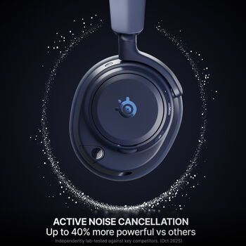 SteelSeries Arctis Nova Pro Omni þráðlaus leikjaheyrnartól - Blá