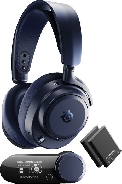SteelSeries Arctis Nova Pro Omni þráðlaus leikjaheyrnartól - Blá