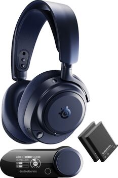 SteelSeries Arctis Nova Pro Omni þráðlaus leikjaheyrnartól - Blá