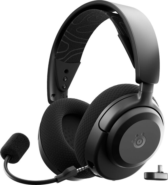 SteelSeries Arctis Nova 3 þráðlaus leikjaheyrnartól fyrir PC - Svört