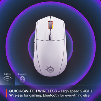 SteelSeries Rival 3 Gen 2 þráðlaus mús - Hvít