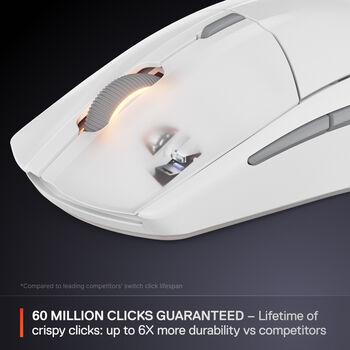 SteelSeries Rival 3 Gen 2 þráðlaus mús - Hvít