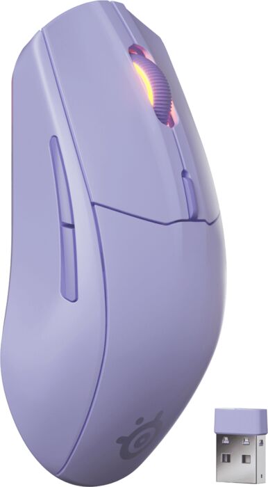 SteelSeries Rival 3 Gen 2 þráðlaus mús - Fjólublá