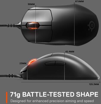 SteelSeries Prime leikjamús 