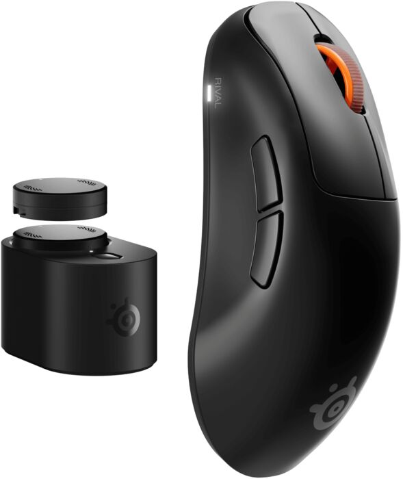 SteelSeries Rival Pro þráðlaus leikjamús - Svört