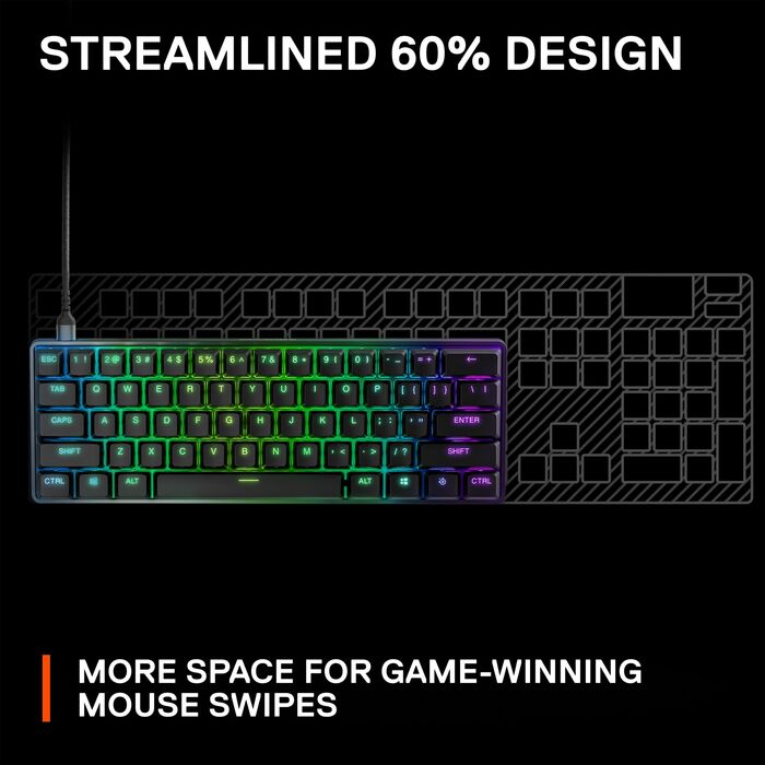 SteelSeries Apex 9 Mini leikjalyklaborð