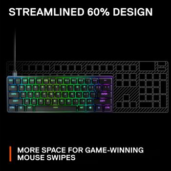 SteelSeries Apex 9 Mini leikjalyklaborð 