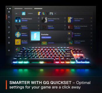 SteelSeries Apex Pro TKL Gen 3 þráðlaust lyklaborð - Svart