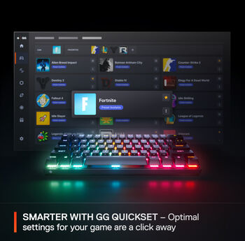 SteelSeries Apex Pro Mini Gen 3 leikjalyklaborð - Svart