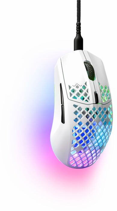 SteelSeries Aerox 3 leikjamús 2022 Edition - Hvít