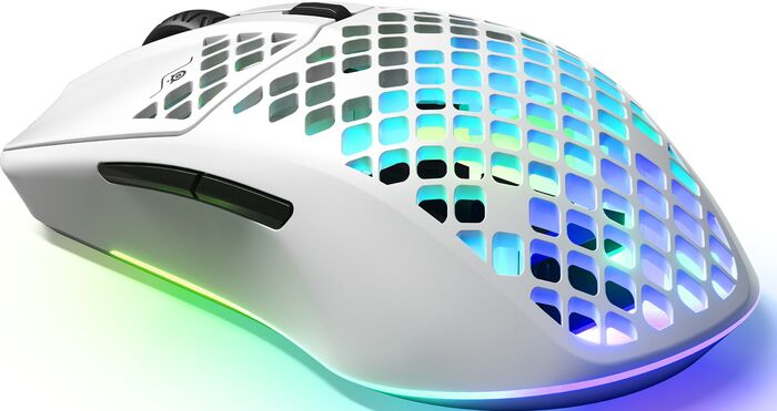 SteelSeries Aerox 3 þráðlaus leikjamús 2022 Edition - Hvít