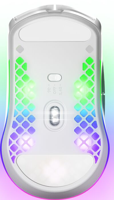 SteelSeries Aerox 3 þráðlaus leikjamús 2022 Edition - Hvít