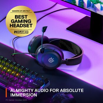 Steelseries Arctis Nova 1 leikjaheyrnartól - Svört