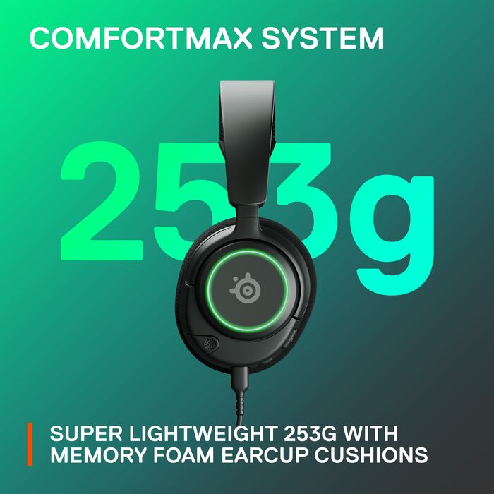 Product image not available for SteelSeries Arctis Nova 3 leikjaheyrnartól - Svört
