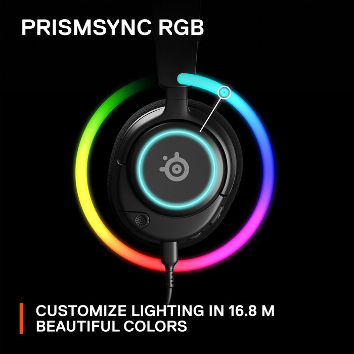 Product image not available for SteelSeries Arctis Nova 3 leikjaheyrnartól - Svört