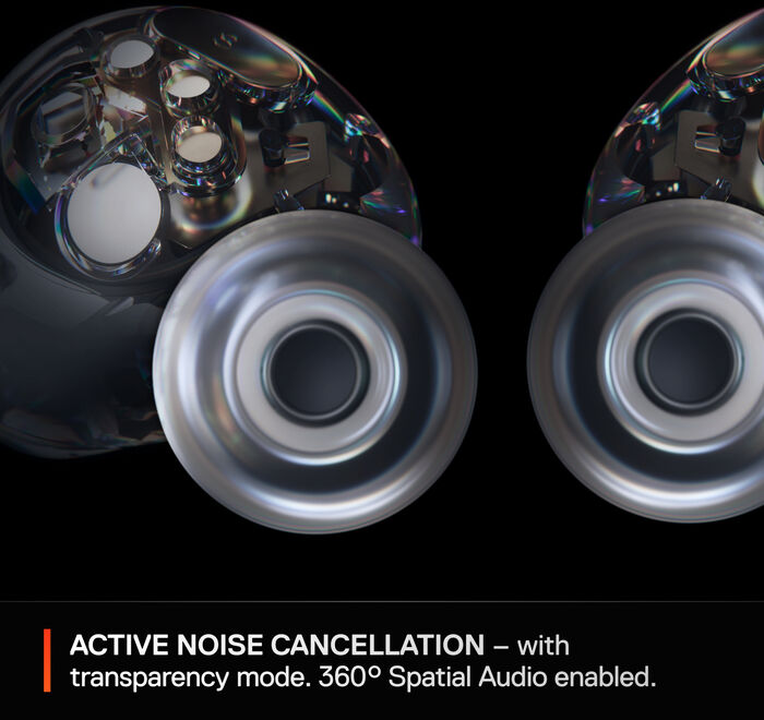 SteelSeries Arctis Gamebuds leikjaheyrnartól - Hvít