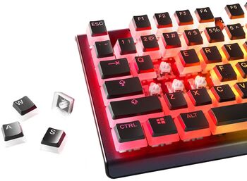 SteelSeries PrismCaps takkar - Svartir