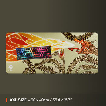 Steelseries Qck músarmotta - CS2 Dragon Lore