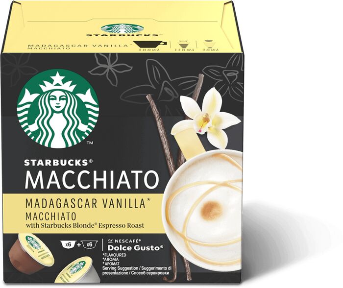 Starbucks Madagascar Vanilla Dolce Gusto kaffihylki