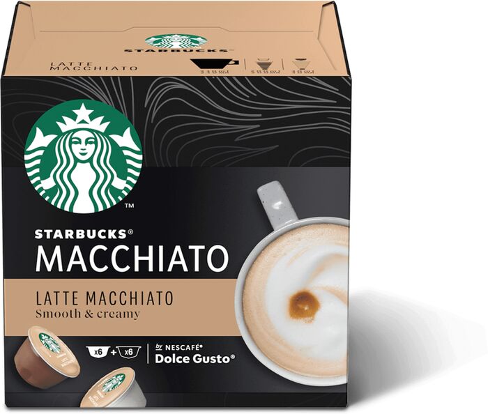 Starbucks Latte Macchiato Dolce Gusto kaffihylki
