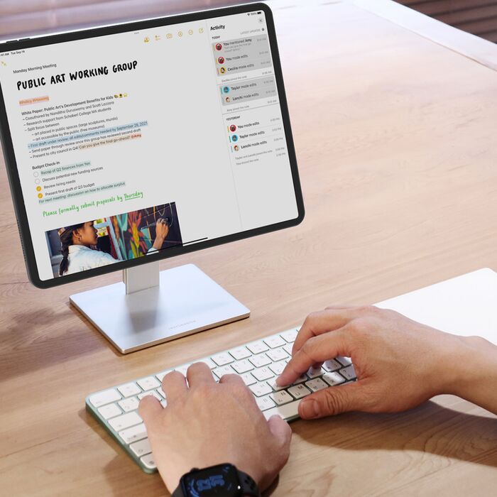Just Mobile Aludisc Max spjaldtölvustandur