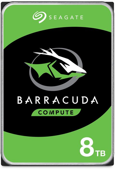 Seagate Barracuda 3,5" HDD - 8TB
