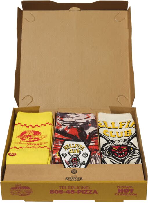 Stance sokkar Stranger Things gjafakassi - L