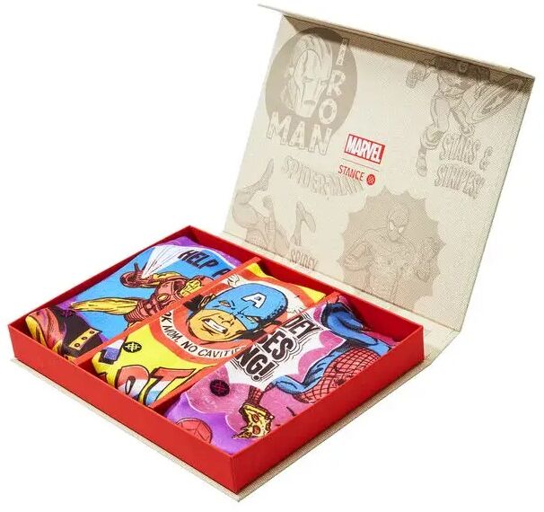 Stance sokkar Marvel gjafakassi - M 