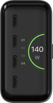 Satechi ChargeView 140W hleðslutæki - Svart