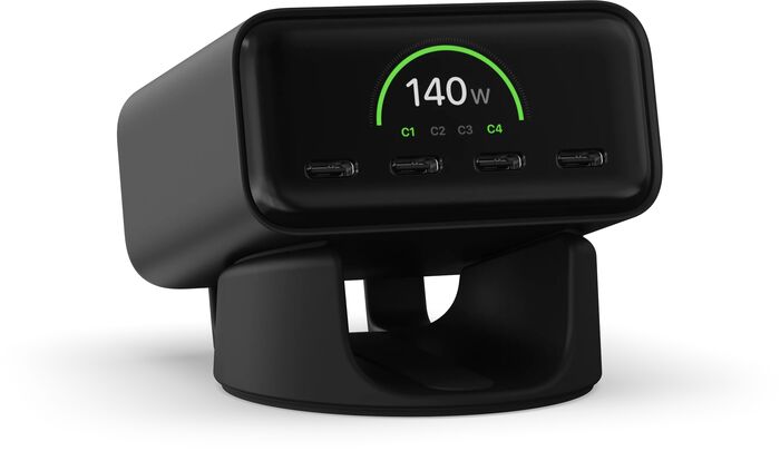 Satechi ChargeView 140W hleðslutæki - Svart