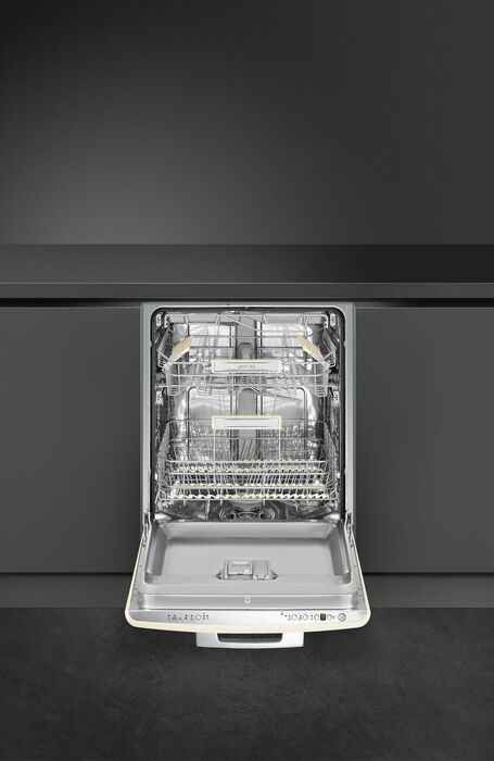 Smeg uppþvottavél STFABCR3 - Krem-Hvít