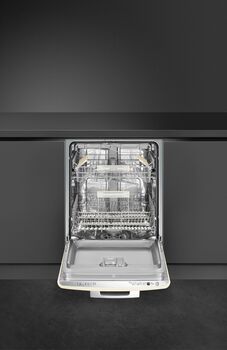 Smeg uppþvottavél STFABCR3 - Krem-Hvít