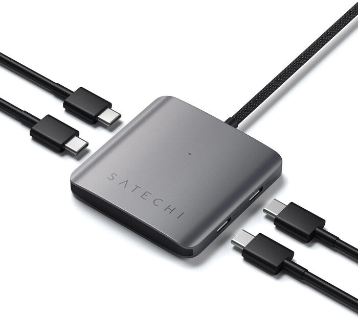 Satechi USB-C tengikví - 4 tengi