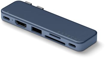 Satechi Neo Hub Mini USB-C tengikví - Blá