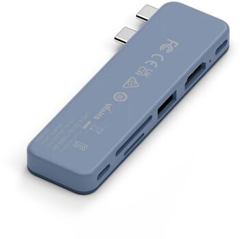 Satechi Neo Hub Mini USB-C tengikví - Blá