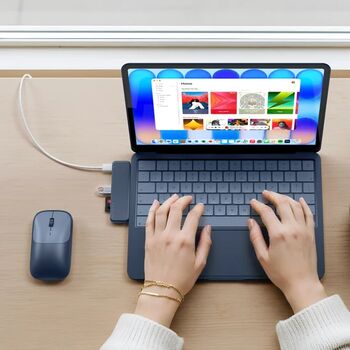 Satechi Neo Hub Mini USB-C tengikví - Blá