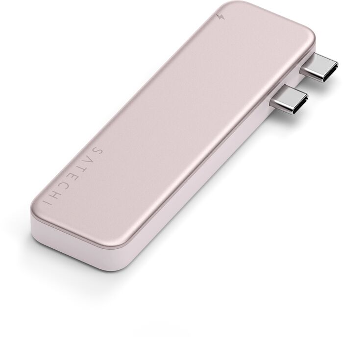 Satechi Neo Hub Mini USB-C tengikví - Fölbleik