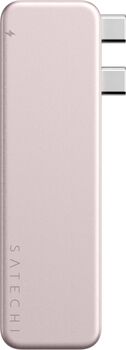 Satechi Neo Hub Mini USB-C tengikví - Fölbleik