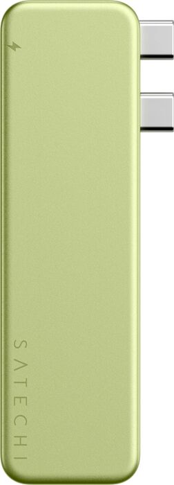 Satechi Neo Hub Mini USB-C tengikví - Limegrænt