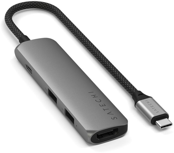 Satechi 4-í-1 USB-C Slim tengikví