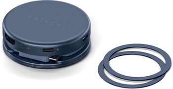 Satechi OntheGo 5-í-1 USB-C tengikví - Blár