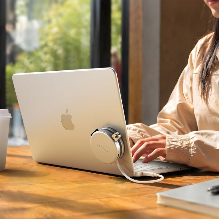 Satechi OntheGo 5-í-1 USB-C tengikví - Silfur