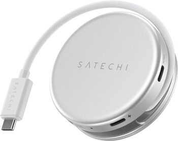 Satechi OntheGo 5-í-1 USB-C tengikví - Silfur