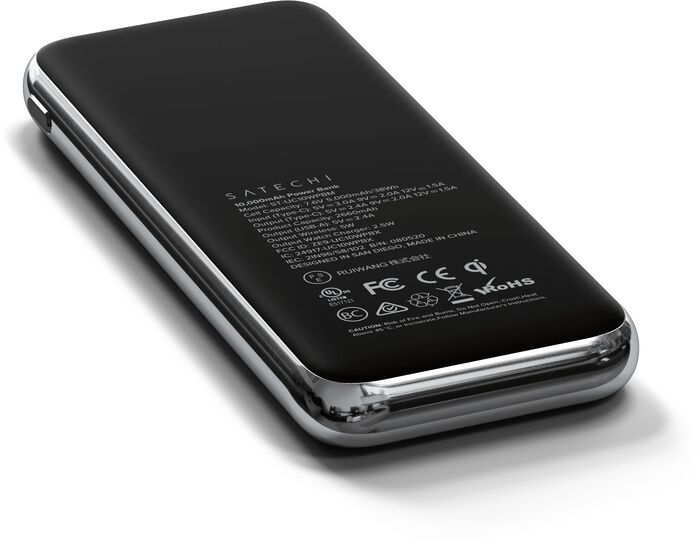 Satechi Quatro ferðahleðsla - Svört