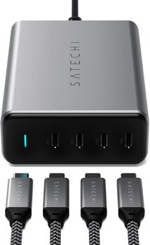 Satechi 165W GaN Hleðslutæki - 4 tengi